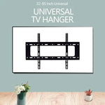 Load image into Gallery viewer, Fixed TV Wall Mount Bracket Tilt Ultra Slim TV Mount for 32-85" LED LCD OLED Plasma TVs,TV/Computer Wall Mount Bracket TV Stand/Television Stands for 32-85 Inch Screen Wall Bracket Capacity Up to 50kg