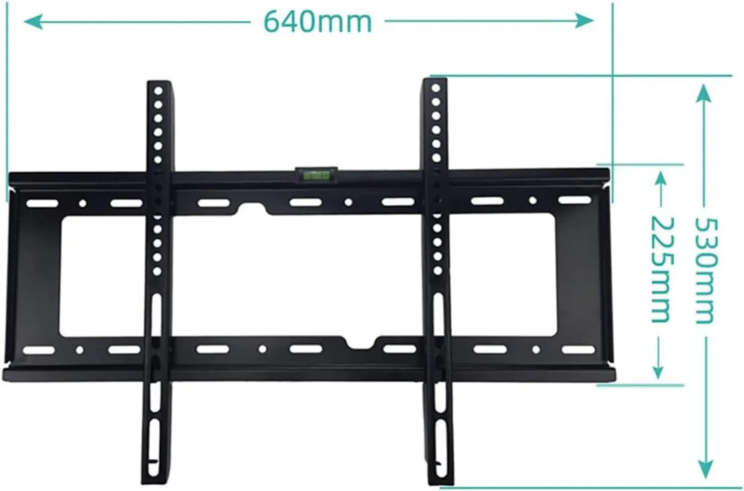 Fixed TV Wall Mount Bracket Tilt Ultra Slim TV Mount for 32-85" LED LCD OLED Plasma TVs,TV/Computer Wall Mount Bracket TV Stand/Television Stands for 32-85 Inch Screen Wall Bracket Capacity Up to 50kg