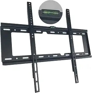 Fixed TV Wall Mount Bracket Tilt Ultra Slim TV Mount for 32-85" LED LCD OLED Plasma TVs,TV/Computer Wall Mount Bracket TV Stand/Television Stands for 32-85 Inch Screen Wall Bracket Capacity Up to 50kg