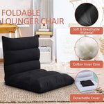 Load image into Gallery viewer, Floor Chair Foldable Lounger Chair Folding Lazy Sofa Gaming Chair Adjustable High Back Couch Recliner for Patio Deck-GCC Home Center