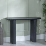 Load image into Gallery viewer, Fluted Pedestal Console Coffee Table