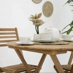 Load image into Gallery viewer, Foldable 4 Seater Outdoor Dining Set – Round