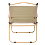 Load image into Gallery viewer, Foldable Camping Chair with Wooden Armrest