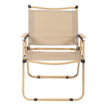 Load image into Gallery viewer, Foldable Camping Chair with Wooden Armrest