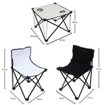 Load image into Gallery viewer, Foldable Camping Chairs With Table Set of 5