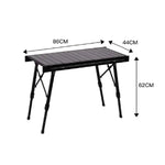 Load image into Gallery viewer, Foldable Camping Table with Adjustable Height