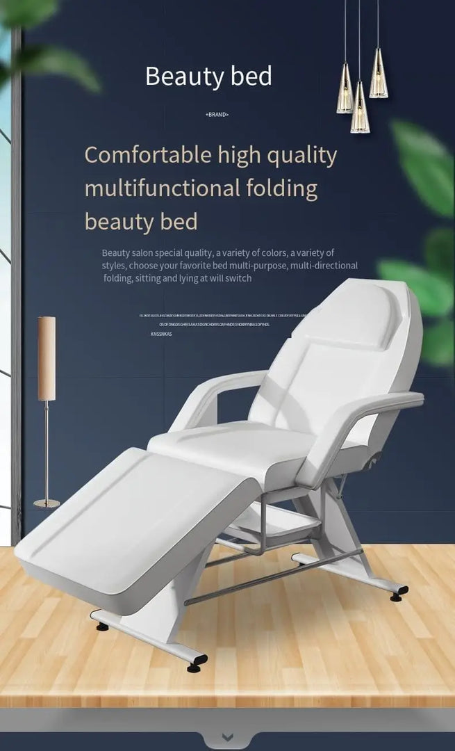 COOLBABY Folding Beauty Salon Massage Examination Bed - Tattoo Chair, Micro Beauty Body and Ciliary Bed
