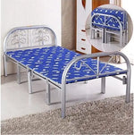 Load image into Gallery viewer, Folding Bed with Medicated Mattress Single Mattress Size 90x190 CM, Steel Frame Size 90x190cm-GCC Home Center