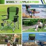 Load image into Gallery viewer, Folding Camping Chair Portable Outdoor Beach Chair, Heavy Duty Foldable Lawn Chair-GCC Home Center