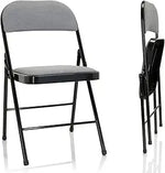Load image into Gallery viewer, Folding Chair with Padded Fabric Seats Multi Functional Portable Chair For Home Dining Office-GCC Home Center