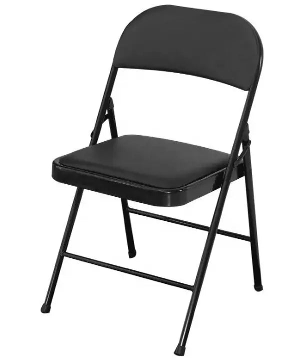 Arabian Mall Multi-Functional Folding Chair with Padded Seat (Black)
