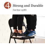 Load image into Gallery viewer, Arabian Mall Multi-Functional Folding Chair with Padded Seat (Black)