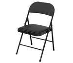 Load image into Gallery viewer, Folding Chair With Padded Seats Multi Functional Portable Chair For Home Dining Office - Black-GCC Home Center