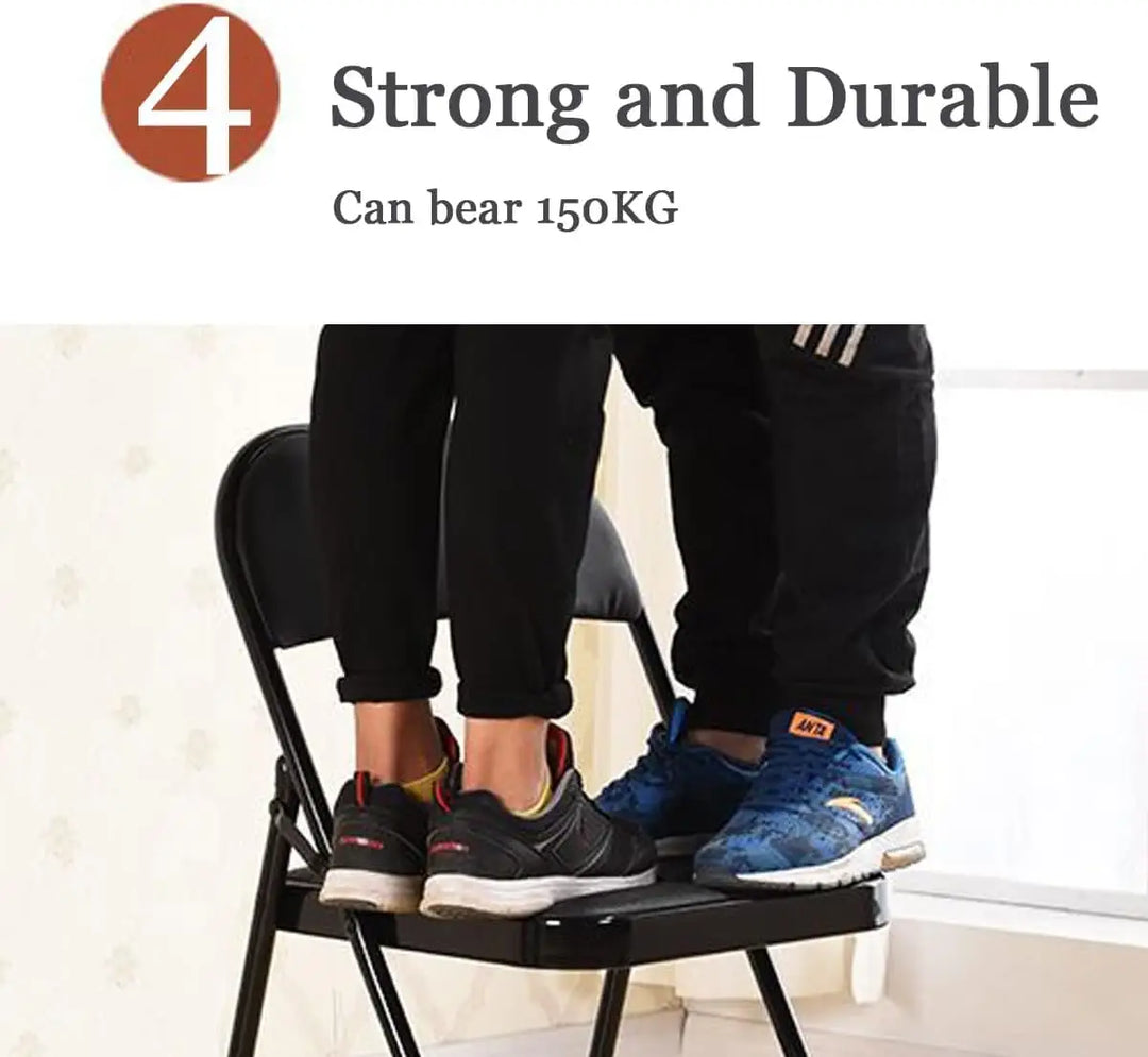 Folding Chair With Padded Seats Multi Functional Portable Chair-GCC Home Center
