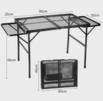 Load image into Gallery viewer, Folding Grill Table