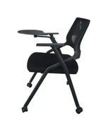 Load image into Gallery viewer, Folding Heavy Duty Chair with Wheels &amp; Foldable Arm Tablet for Home | School | Study Chair-GCC Home Center