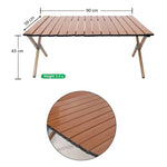Load image into Gallery viewer, Folding Lightweight Aluminum Camping Table
