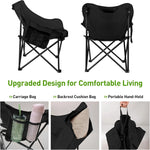 Load image into Gallery viewer, Folding Moon Chair, Portable Lightweight Camping Chair with Side Pocket, Foldable Backpacking Chair-GCC Home Center