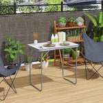 Load image into Gallery viewer, Folding Picnic Table (80x60cm Aluminum Table, Silver) Camping Table