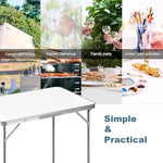 Load image into Gallery viewer, Folding Picnic Table (80x60cm Aluminum Table, Silver) Camping Table