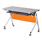 Load image into Gallery viewer, Folding Table With Steel Frame, For Office Or Home - White-GCC Home Center