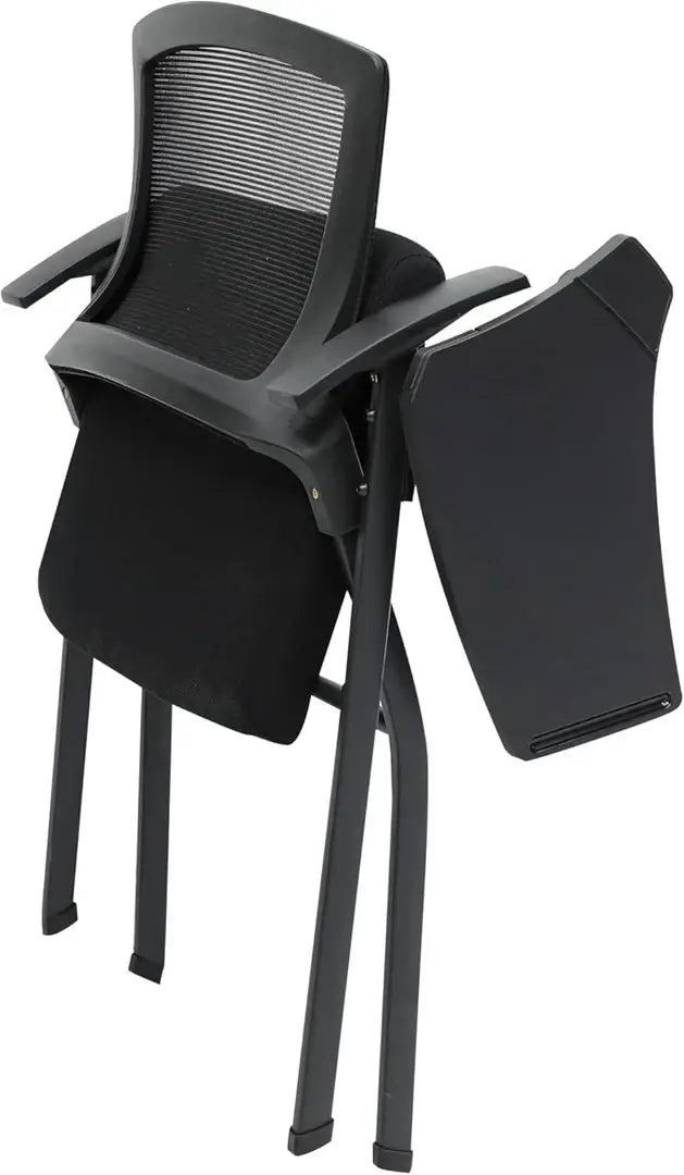 Arabian Mall Folding Training Chair with Writing Board Student Desk and Chair Integrated Conference Room Table and Chair