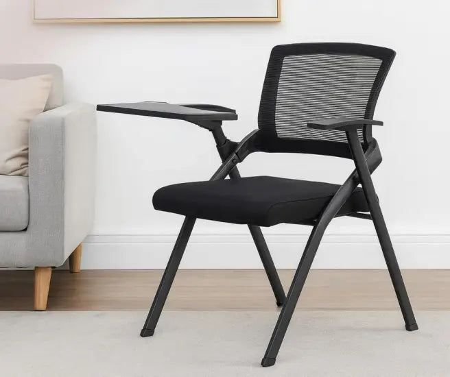 Arabian Mall Folding Training Chair with Writing Board Student Desk and Chair Integrated Conference Room Table and Chair