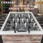Load image into Gallery viewer, Foosball Table Adult Size - 55",Wood Football Table,Durable &amp; Stylish Designs,Arcade Soccer Table Game for Kids Adults, Game Room, Home, Office, Partyvvv