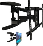 Load image into Gallery viewer, Full Motion TV Wall Mount for 40-85 Inch LED, LCD, OLED &amp; Smart TVs | Heavy Duty Double Arm TV Bracket | Tilt +5°/-15°, Swivel 180°, Extends 57-517mm | Max VESA 600x400mm | Supports Up to 50kg
