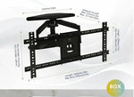 Load image into Gallery viewer, Full Motion TV Wall Mount for 40-85 Inch LED, LCD, OLED &amp; Smart TVs | Heavy Duty Double Arm TV Bracket | Tilt +5°/-15°, Swivel 180°, Extends 57-517mm | Max VESA 600x400mm | Supports Up to 50kg