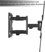 Load image into Gallery viewer, Full Motion TV Wall Mount for Most 32-55 Inch Computer Monitors and TVs, Adjustable Tilting, Rotating.Weight up to 60lbs (32" to 55")