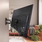 Load image into Gallery viewer, Full Motion TV Wall Mount Monitor Wall Bracket with Swivel &amp; Articulating Tilt Arm, Fits up to 55 Inch Lcd Led Oled Flat Screens up to 66 lbs/Vesa 400x400