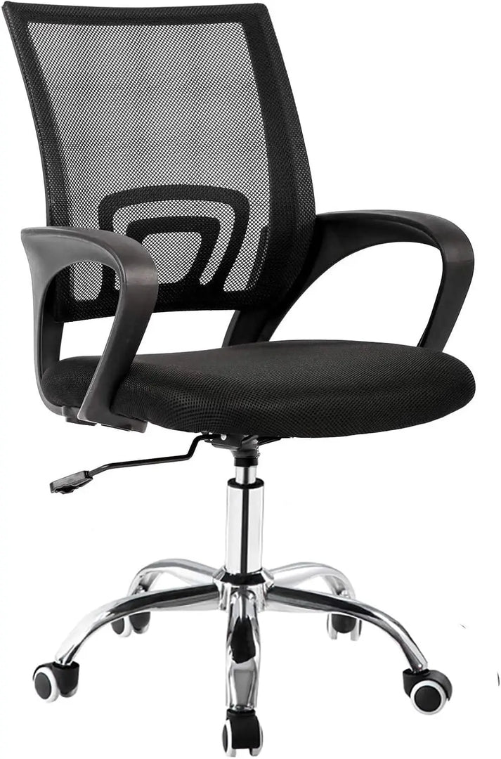 Galaxy Design Ergonomic Computer Desk Chair For Office & Gaming With Back & Lumbar Support Colour Black - AModel GDF-7825.-GCC Home Center