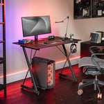Load image into Gallery viewer, Gaming Desk – PC Computer Desk for Home Office and Gamers