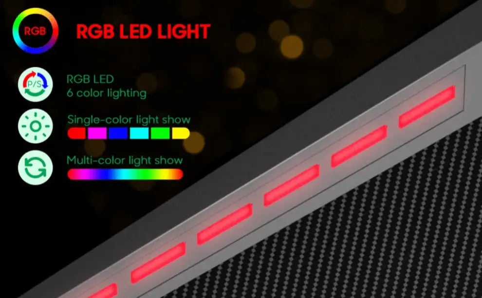 Gaming Embeded Carbon Fiber Y-Shaped Black-GCC Home Center