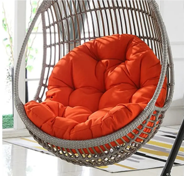 Garden Terrace Rattan Swing Chair Wicker Egg Hanging Chair Hammock Hanging Chair Large Size-GCC Home Center