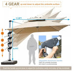 Load image into Gallery viewer, Garden Umbrella with Marble Base-GCC Home Center