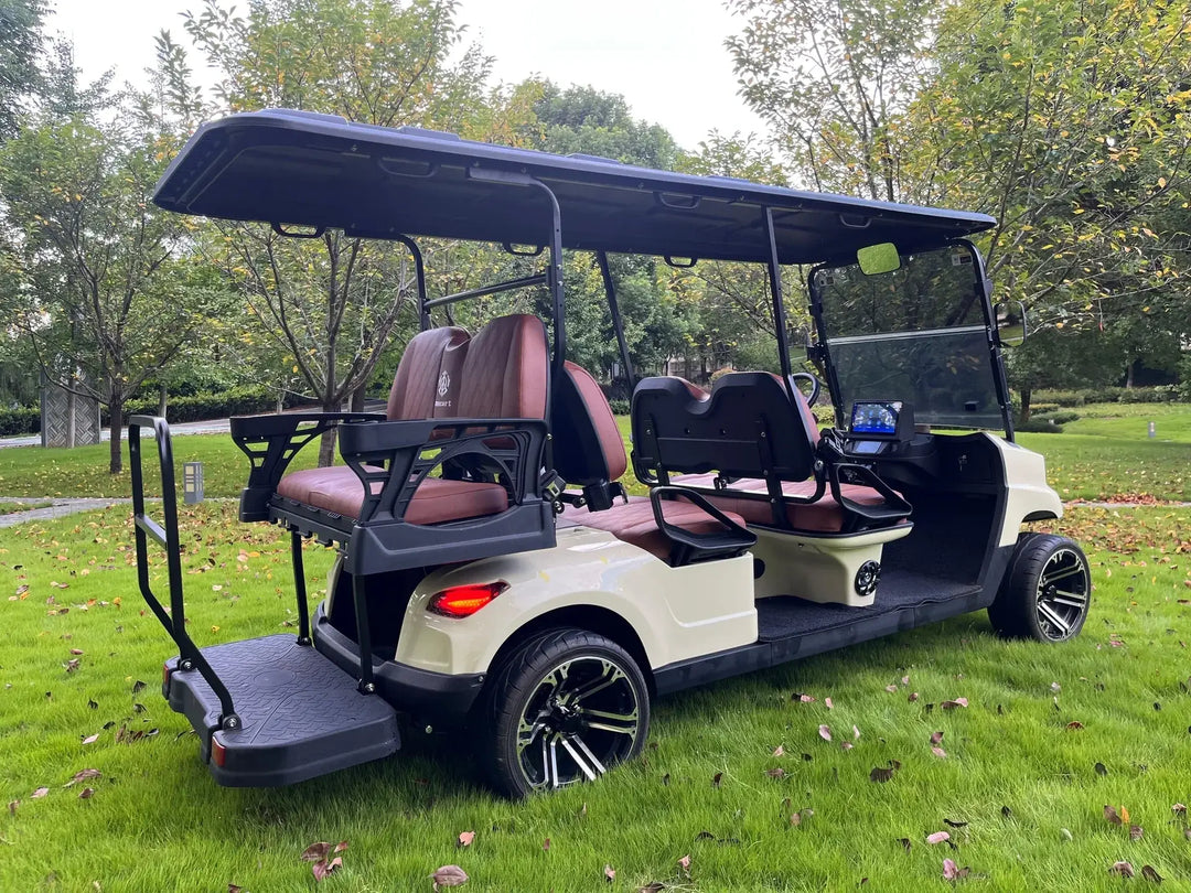 GCC Motion TXV4+2A 48V Electric Golf Cart – 6 Passenger Buggy for Adults
