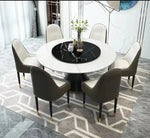 Load image into Gallery viewer, Genoa Round Stone Dining Table-GCC Home Center