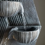 Load image into Gallery viewer, Geometric Indoor Fountain - Elegant Grey