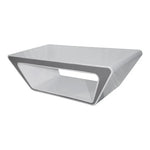 Load image into Gallery viewer, Glossy Coffee Table For Indoor And Outdoor Settings - White-GCC Home Center