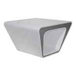 Load image into Gallery viewer, Glossy Coffee Table For Indoor And Outdoor Settings - White-GCC Home Center