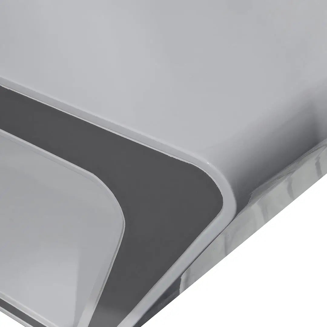 Glossy Coffee Table For Indoor And Outdoor Settings - White-GCC Home Center