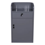 Load image into Gallery viewer, Glossy Podium Stand With Drawer And Cabinet For Storage-GCC Home Center