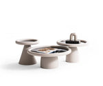 Load image into Gallery viewer, Gold Black Coffee Table Set – Modern Elegance in Three Sizes
