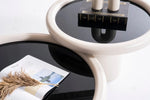 Load image into Gallery viewer, Gold Black Coffee Table Set – Modern Elegance in Three Sizes