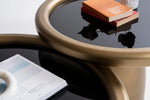 Load image into Gallery viewer, Gold Black Coffee Table Set – Modern Elegance in Three Sizes