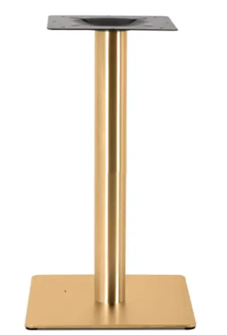 Gold Plated Square Table Base for a Luxurious & Modern Look