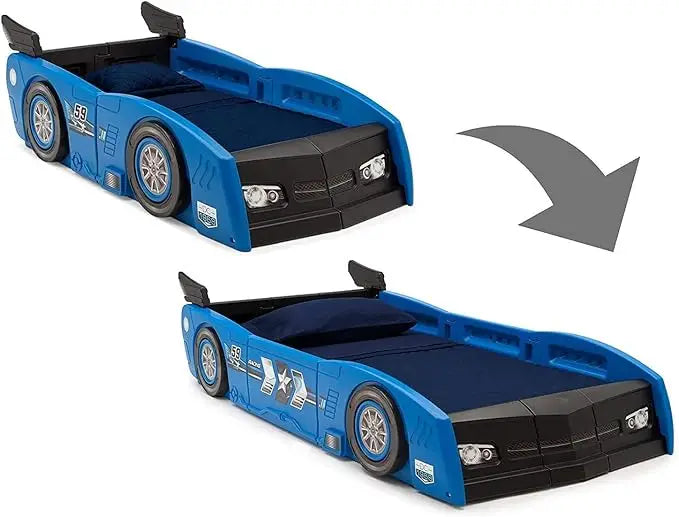 Grand Prix Race Car Toddler & Twin Bed-GCC Home Center