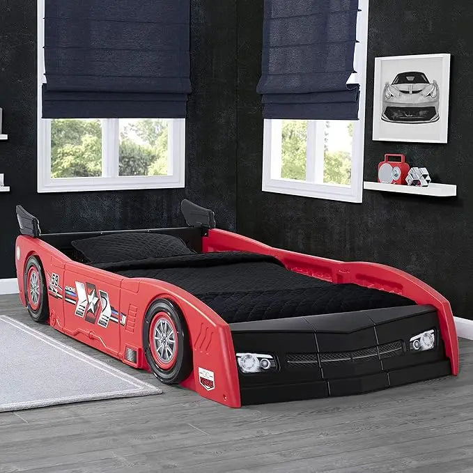Grand Prix Race Car Toddler & Twin Bed-GCC Home Center